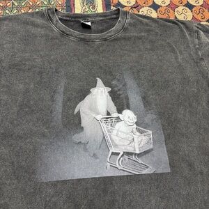 Gandalf and Smeagull Gollum Lord of the Rings Cursed Image Rare Meme Tee
